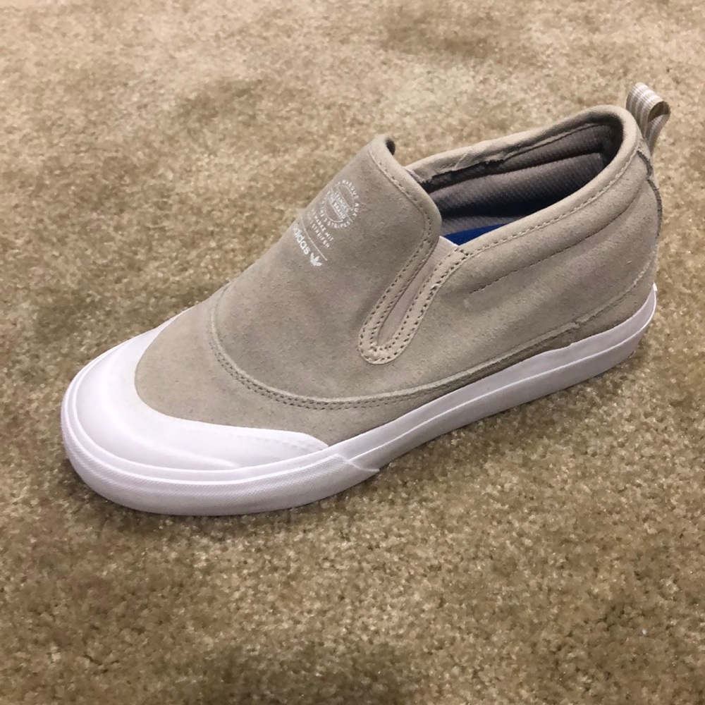 5.5/6/8.5 Adidas slip on suede